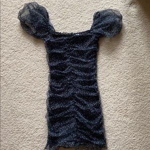 Floral ruffled dress